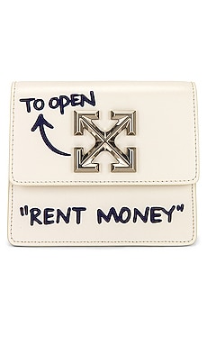 

Сумка quote jitney 0.7 - OFF-WHITE, Кремовый, Мини сумки