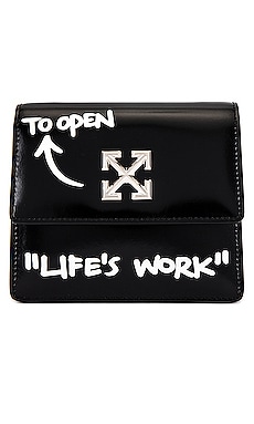 

Сумка quote jitney - OFF-WHITE, Черный, Мини сумки