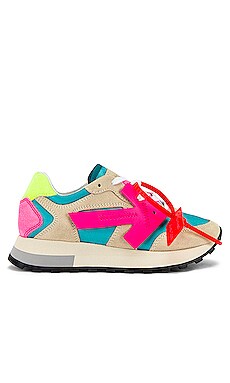 

Кроссовки hg runner - OFF-WHITE, Taupe;blue, Короткие