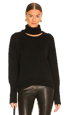 One Grey Day Lillia Pullover in Black | REVOLVE