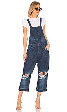 

Комбинезон overalls - One Teaspoon, Синий, Рваные