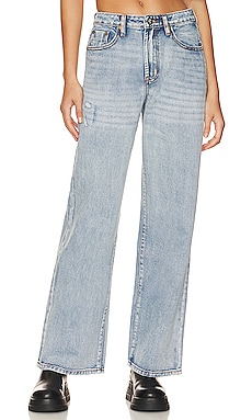 Product image of One Teaspoon Jackson Mid Waist Wide Leg Jeans. Click to view full details