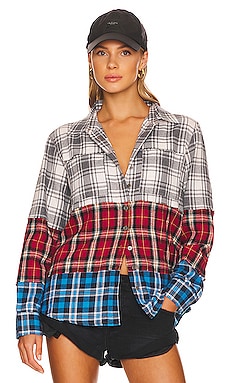 Product image of One Teaspoon Indecision Flannel Shirt. Click to view full details