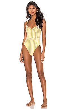 Onia striped cheap one piece