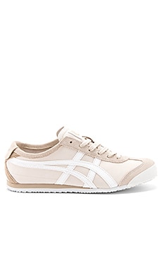 Onitsuka Tiger Mexico 66 Sneaker in Birch & White | REVOLVE