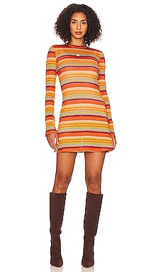 Kingston Bell Sleeve Mini Dress Only Hearts $190 Sustainable