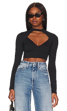 Only Hearts Libra Crop Top in Black | REVOLVE