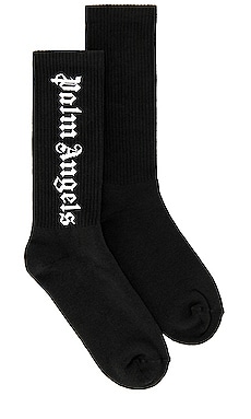 Vertical Logo Socks Palm Angels $95 