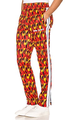 Palm Angels Burning Track Pants in Black Multi REVOLVE