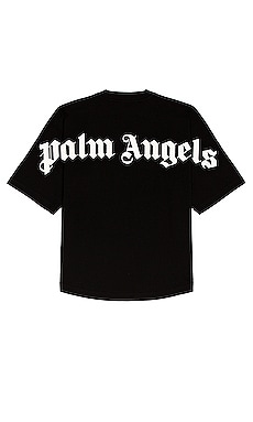 Palm Angels T-shirt in black/ orange/ white