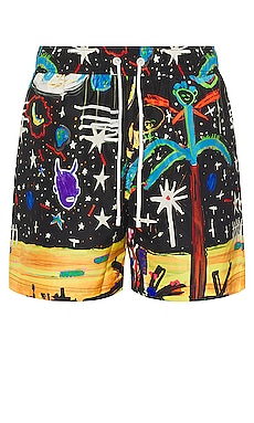 Starry Night Swimshorts Palm Angels
