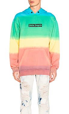 palm angels tie dye hoodie