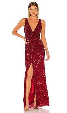 

Вечернее платье monarch - Parker Black, Красный, С блёстками и пайетками