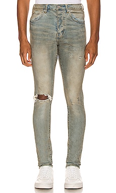 Dirty Wax Jeans Purple Brand $263 