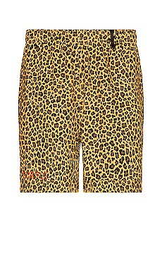 Leopard Swim Shorts Purple Brand