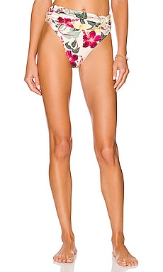 Product image of PatBO Hibiscus Cheeky Bikini Bottom. Click to view full details