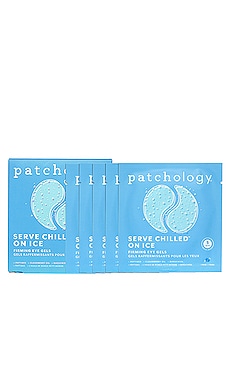 SERVE CHILLED ICED FIRMING EYE GELS 아이 마스크 Patchology