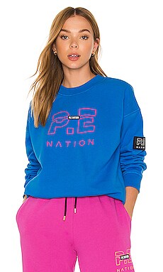 Pe nation heads discount up sweat pale blue