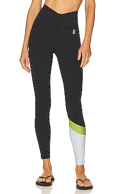 alo 7/8 High Waist Airlift Legging in Midnight Green