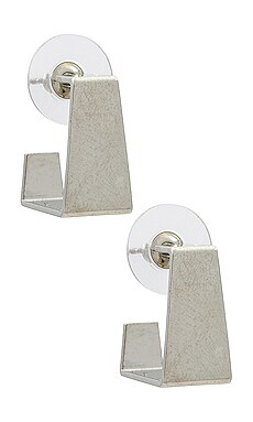 petit moments SOS Hoops in Silver petit moments $24 Previous price: $28 