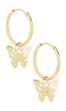 Product image of petit moments Locklear Hoops. Click to view full details