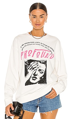 фото Свитшот lives in fear crewneck sweatshirt - profound