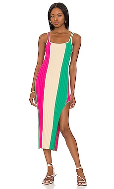 Piper Slit Dress PQ $144 NEW