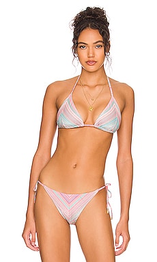 Triangle Bikini Top PQ $88 NEW