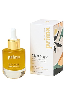 Product image of prima Night Magic 300mg CBD Intensive Face Oil. Click to view full details