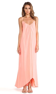 Pink Stitch Resort Maxi Dress in Candy