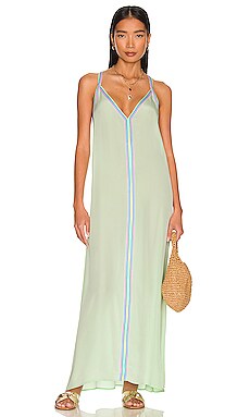 Pitusa Silky Sundress in Pistachio