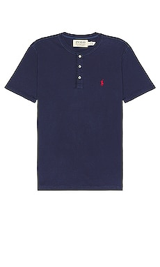 Short Sleeve Henley Polo Ralph Lauren