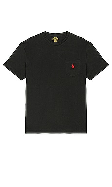 POLO RALPH LAUREN POCKET TEE IN BLACK 티셔츠 Polo Ralph Lauren $40 