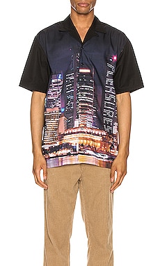 

Рубашка с коротким рукавом metro - Pleasures, Черный, Принты