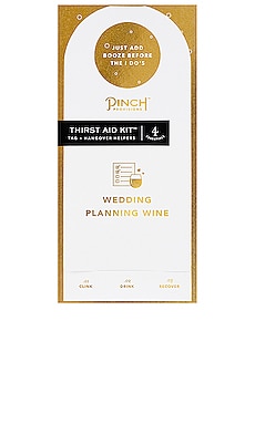 Wedding Planning Wine Thirst Aid Kit Pinch Provisions $9 BEST SELLER