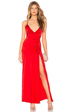 Privacy Please Darcy Maxi Dress in Red REVOLVE