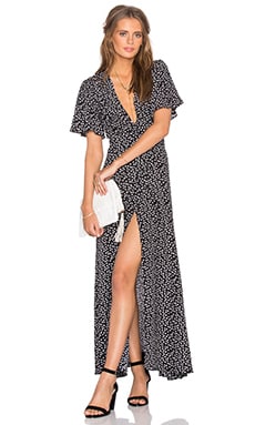 Tularosa sid sale wrap dress roselle