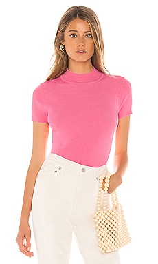 Privacy Please Zaida Turtleneck Sweater in Pink