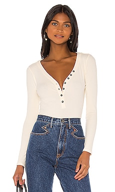 Privacy Please Oliver Top in Cream | REVOLVE