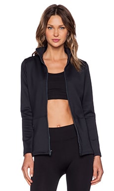 PrismSport laser mesh top in Black