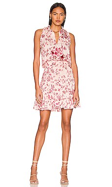 Poupette St Barth Clara Mini Dress in Pink Grasse from Revolve.com Poupette St Barth Clara Mini Dress in Pink Grasse from Revolve.com
