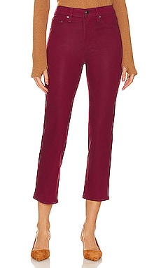 Rolla's Original Straight - Red Corduroy Pants - High-Rise Pants