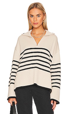 Karina Quarter Zip Pullover Sweater PISTOLA
