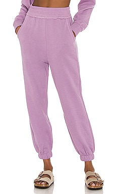 Nike High Waisted Phoenix Sweatpants in Playful Pink & Black