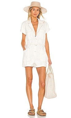 Product image of PISTOLA Parker Short Romper. Click to view full details