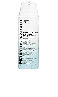 фото Маска для лица water drench hyaluronic micro-bubbling mask - peter thomas roth
