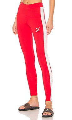 red puma leggings