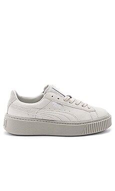 Puma clear platform sneakers hotsell