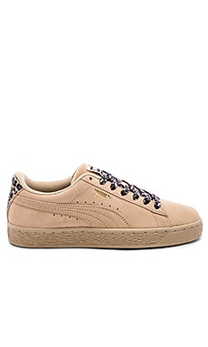 

Кроссовки suede wild ctr - Puma, Цвет загара, Короткие