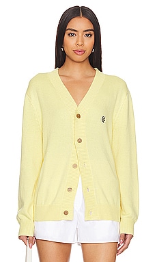 Quiet Golf Qg Cardigan in Canary from Revolve.com